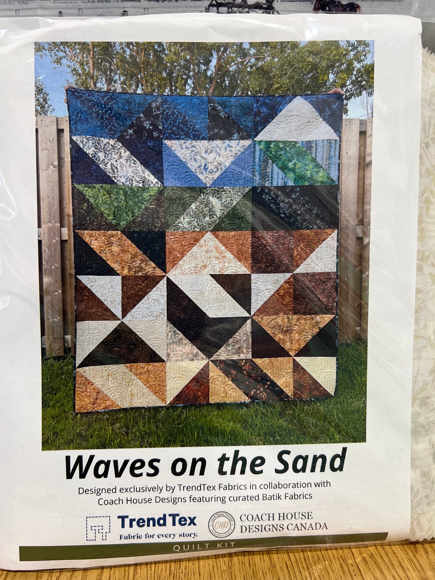 Quilt Kit - Waves on the Sand