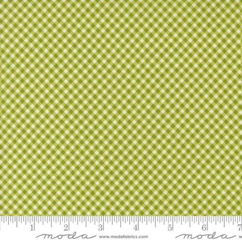 Moda Raspberry Summer Gingham - Lime
