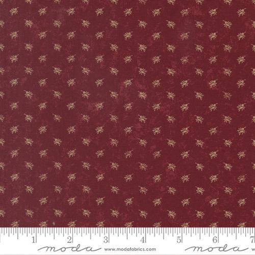 PRE-ORDER Moda Quail Run Seed Wheat - Brick - Black Rabbit Fabric Inc.