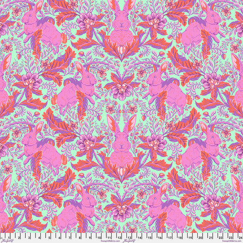 Tula Pink Full Moon Forest II - Hoppy Go Lucky - Blossom