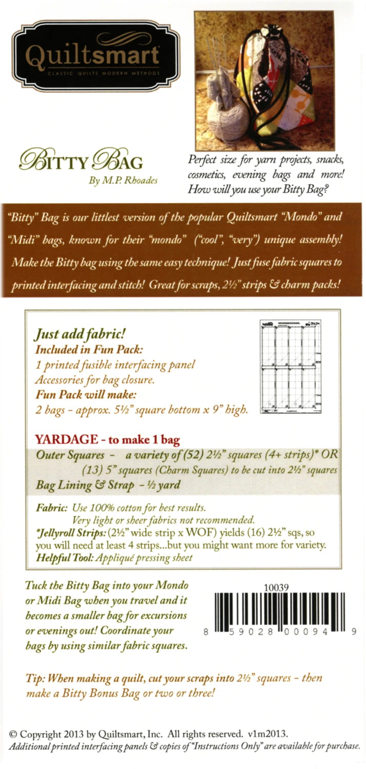 Quiltsmart - Bitty Bag Fun Pack