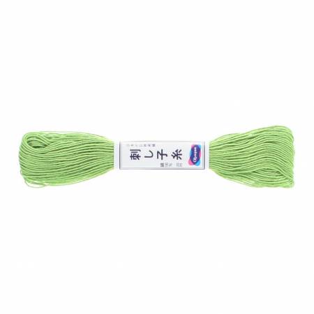 Olympus Sashiko Thread 20m Yellowish Green