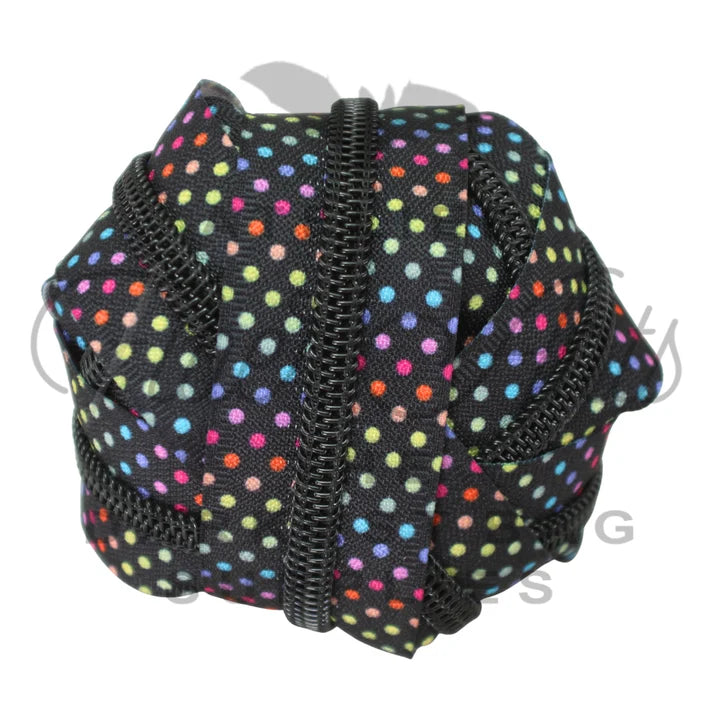 Atelier #5 Zipper - Multicolour Dots