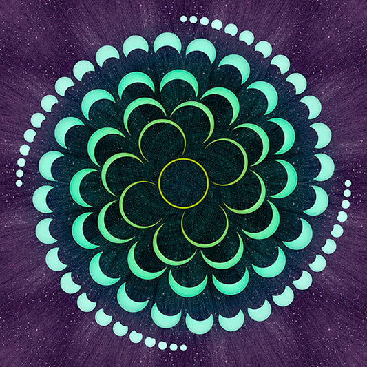 Hoffman Dream Big Eclipse - Aurora Panel 43" x 44"