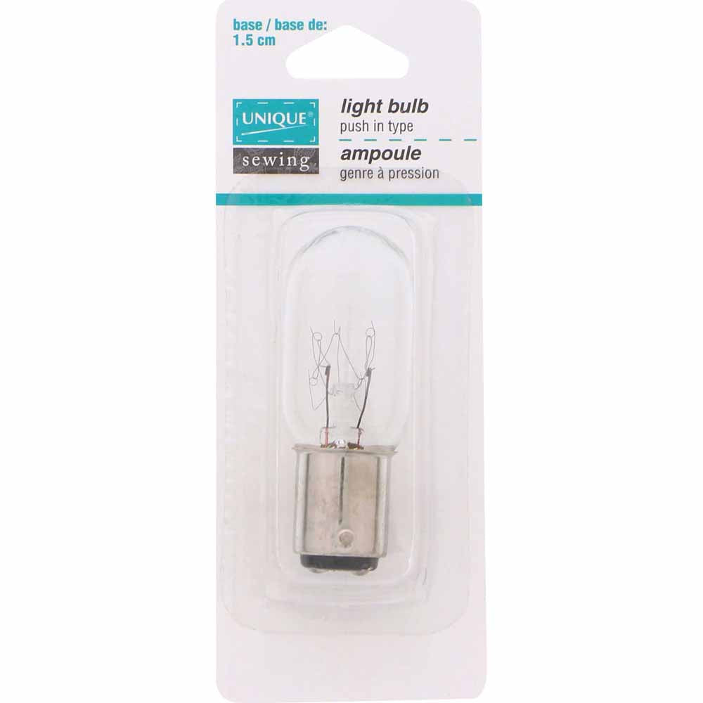 UNIQUE SEWING Light Bulb 1.5cm push-in base