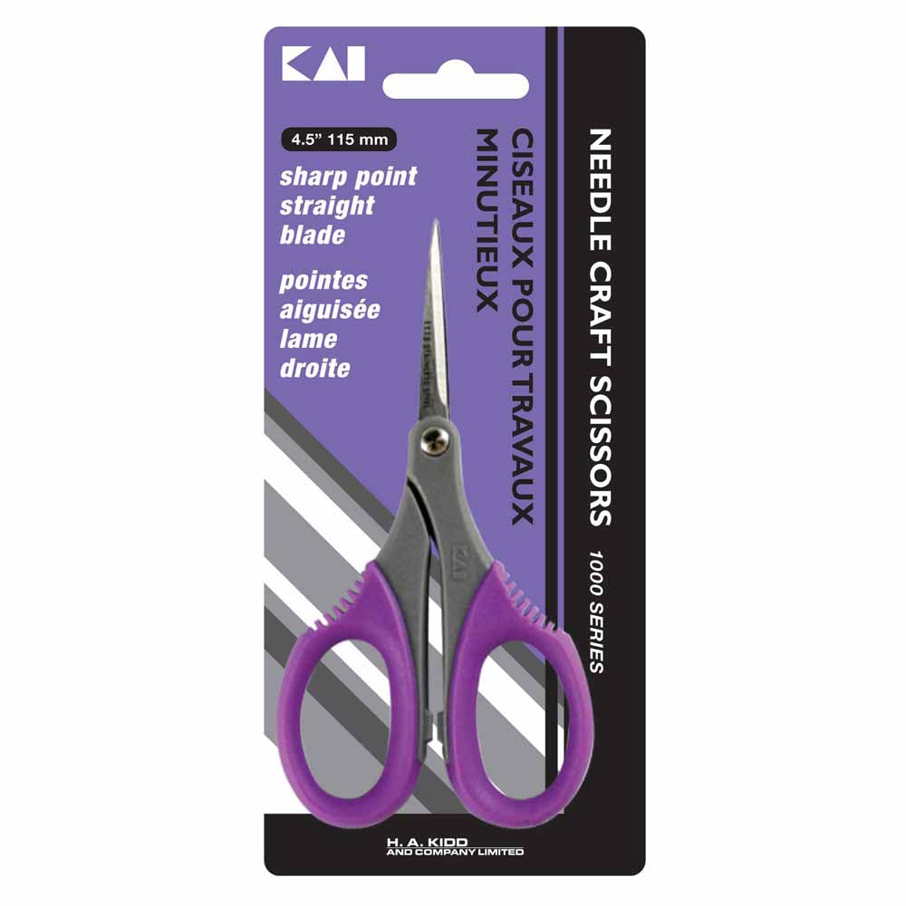 KAI 1000 Series Needlecraft Scissors - 41⁄2″ (11.4cm)