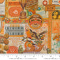 Moda Curated In Colour Collage - Orange 7460-13