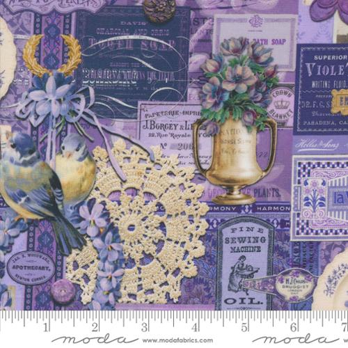 Moda Curated In Colour Collage - Purple 7460-17