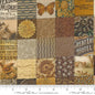 Moda Curated In Colour Patchwork - Brown 7461 19