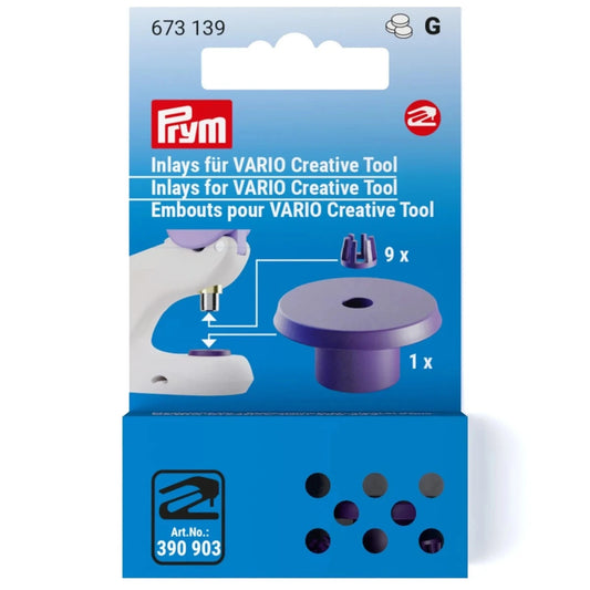 Prym Vario Creative Tool Inlays - Black Rabbit Fabric Inc.