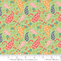 Moda  Raspberry Summer Paisley - Mint