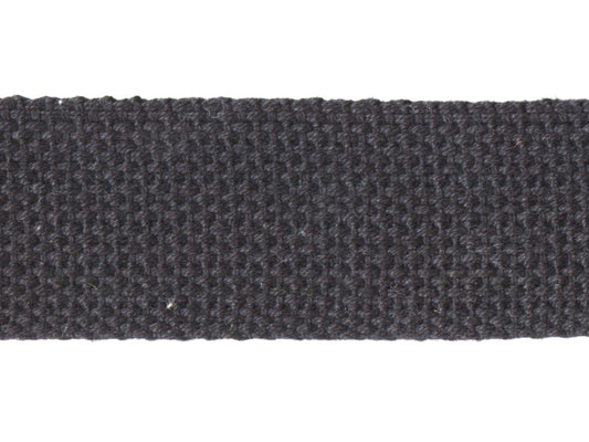 Cotton Webbing 38mm (1.5") Black