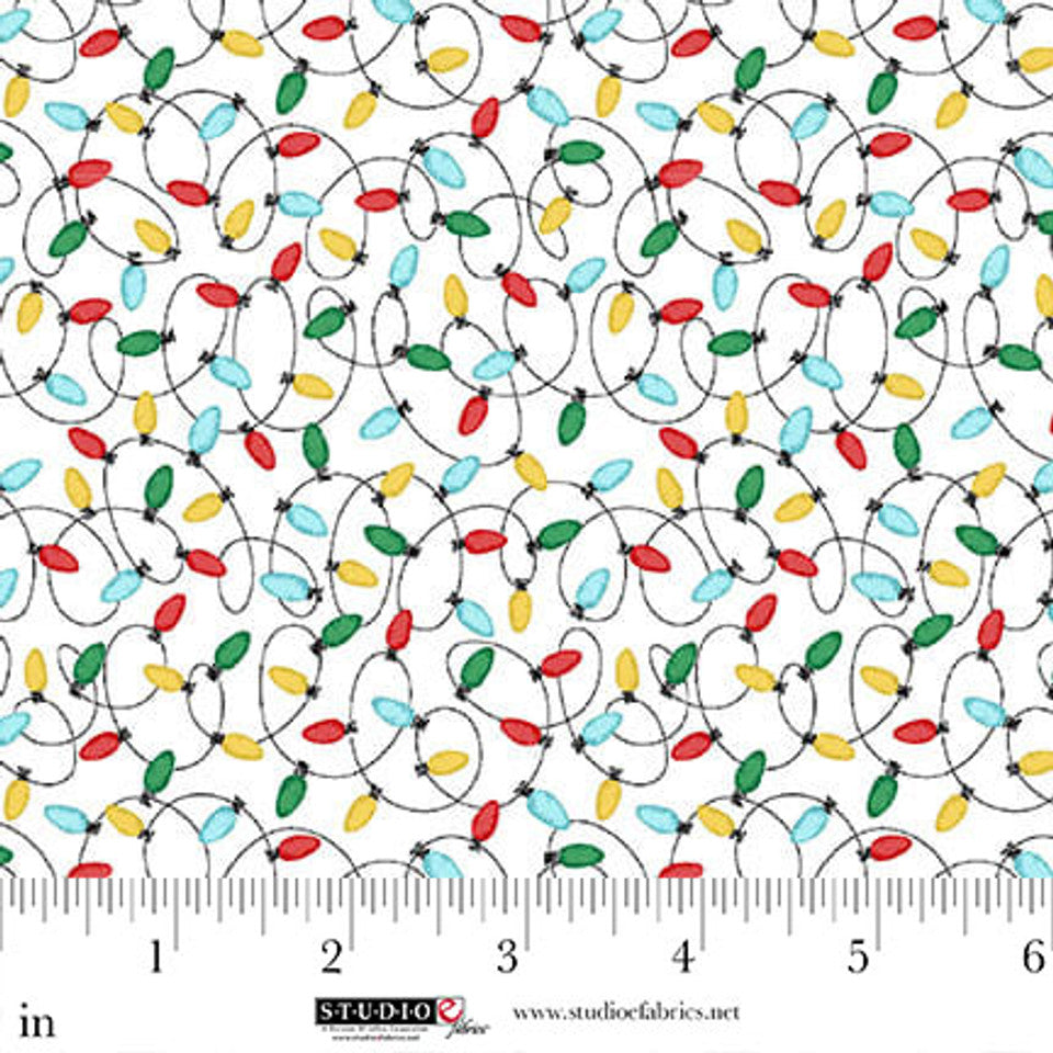 StudioE Merry Woof-Mas Holiday Lights - White