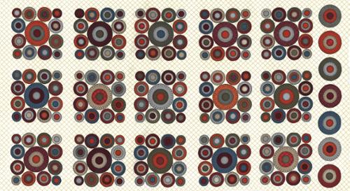 Moda Flannel Prairie Gather Flan Pan Porcela Panel