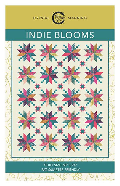 Paper Quilt Pattern - Indie Blooms