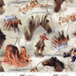 StudioE Cattle Drive Cowboy Horse Toss - Brown