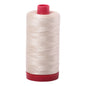 Aurifil Mako Cotton Embroidery Thread 12wt 356yds Light Beige