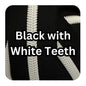 Atelier #5 Zipper - Solid Tape with White Teeth