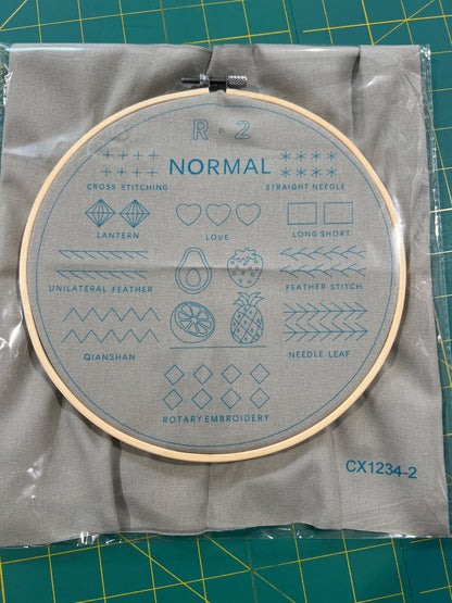 Embroidery Sampler Starter Kit