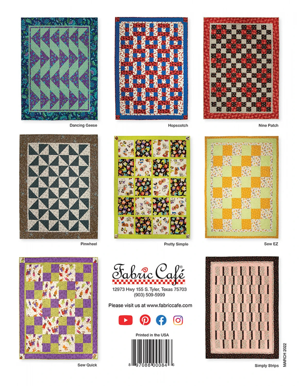 Fabric Cafe: 3-Yard Quilt Favorites