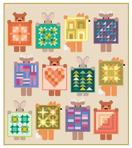 Paper Quilt Pattern - Show and Tell