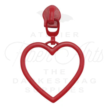 Atelier #5 Large Heart Zipper Pulls