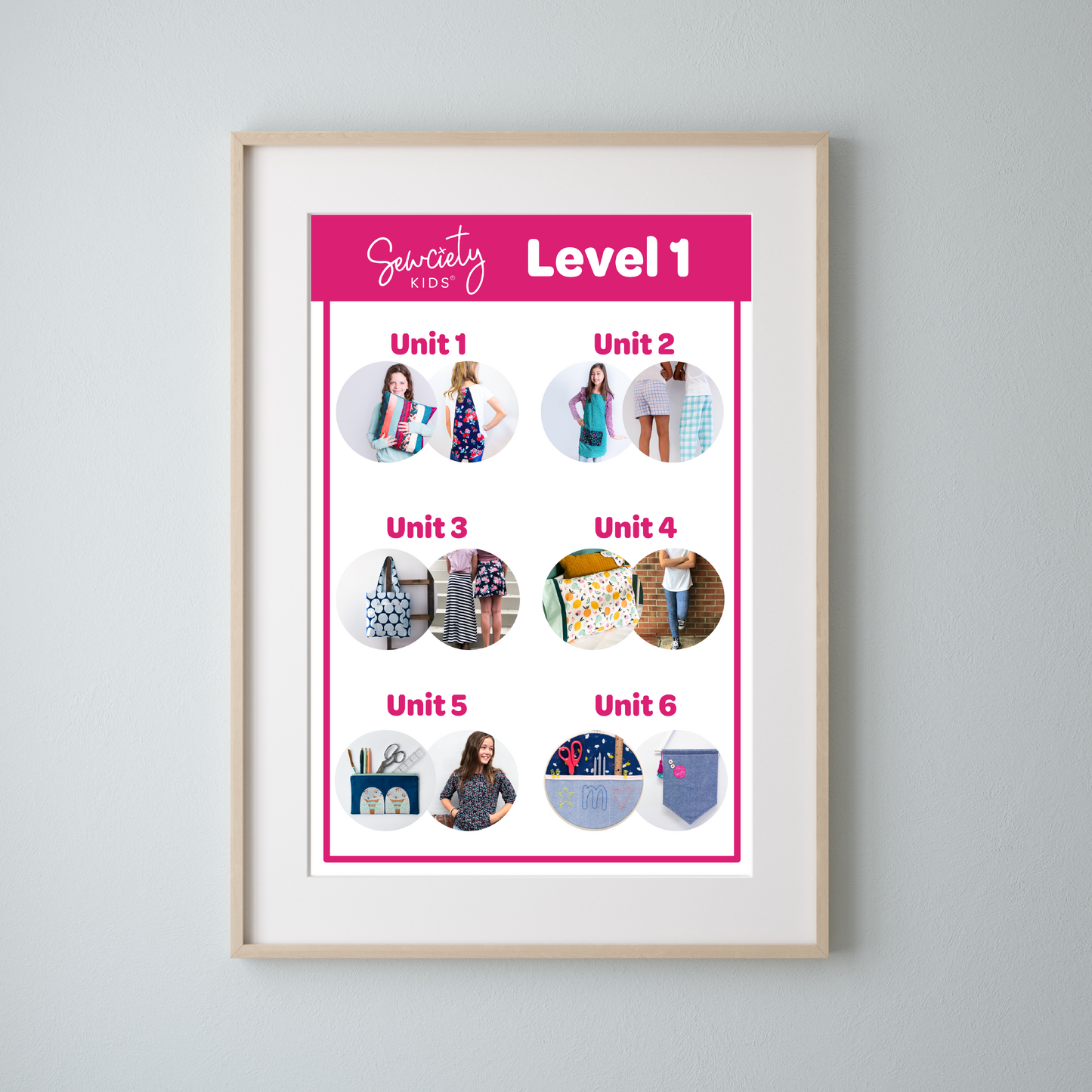 Kids Sewing January 22- February 26