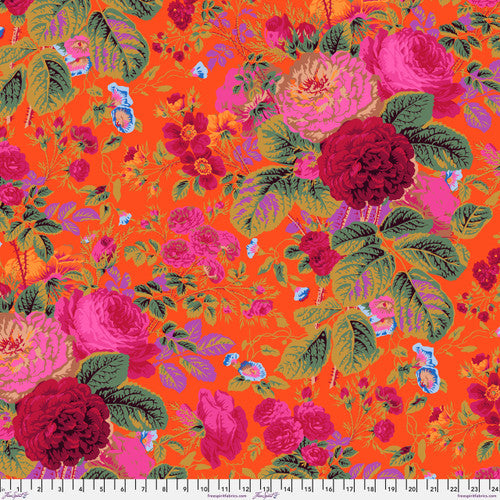 Kaffe Fassett Collective Gradi Floral - Tomato