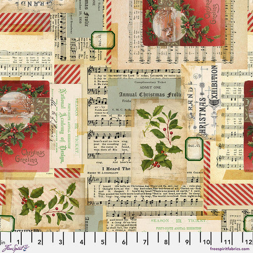 Tim Holtz - Holidays Past - Holiday Collage - Multi