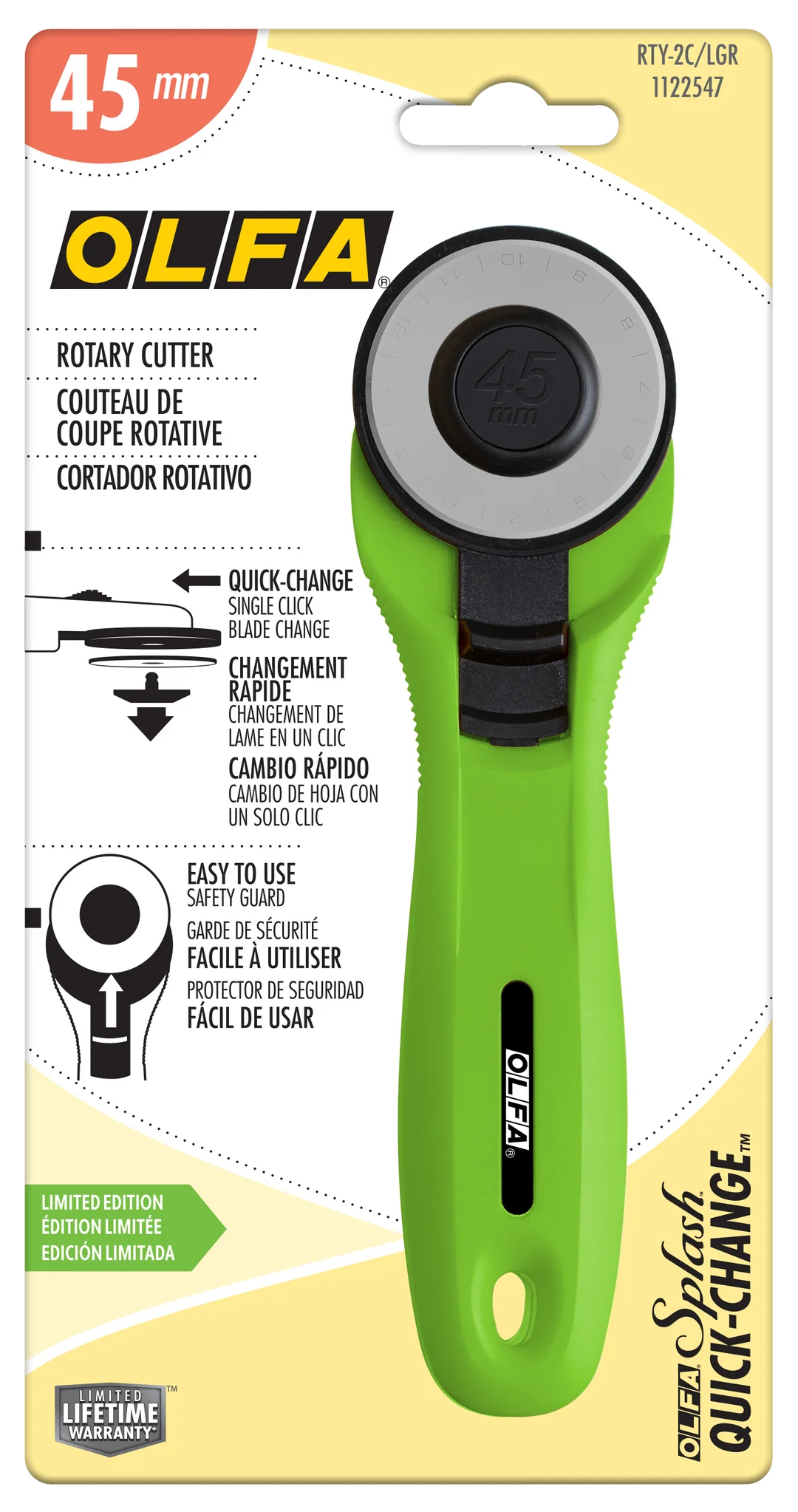 OLFA 45mm Splash Cutter Green