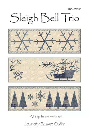 Paper Quilt Pattern - Sleigh Bell Trio