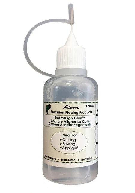 Acorn Precision Piecing Products SeamAlign Gentle Hold Fabric Glue, 1oz.