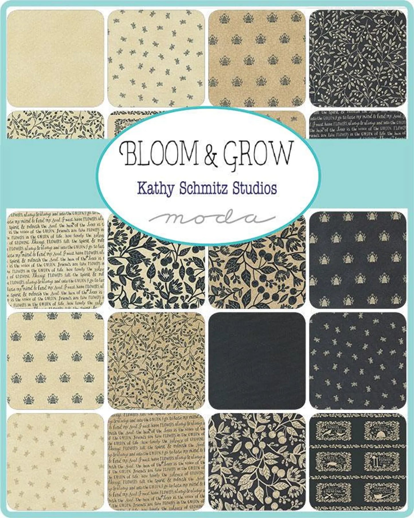 Charm Pack - Moda Bloom & Grow
