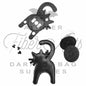 Atelier Zoe's Poot Magnetic Snap - Matte Black - 1 set