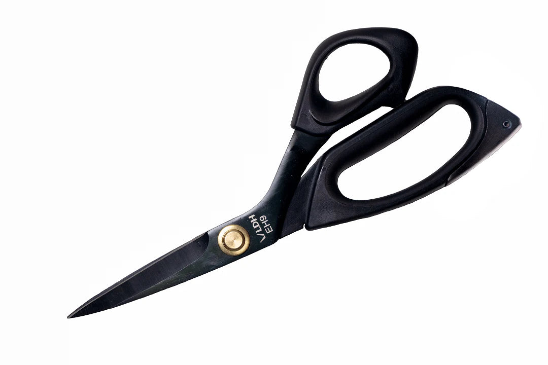 LDH Scissors Midnight Edition Ergonomic Scissors 9" - Black Rabbit Fabric Inc.
