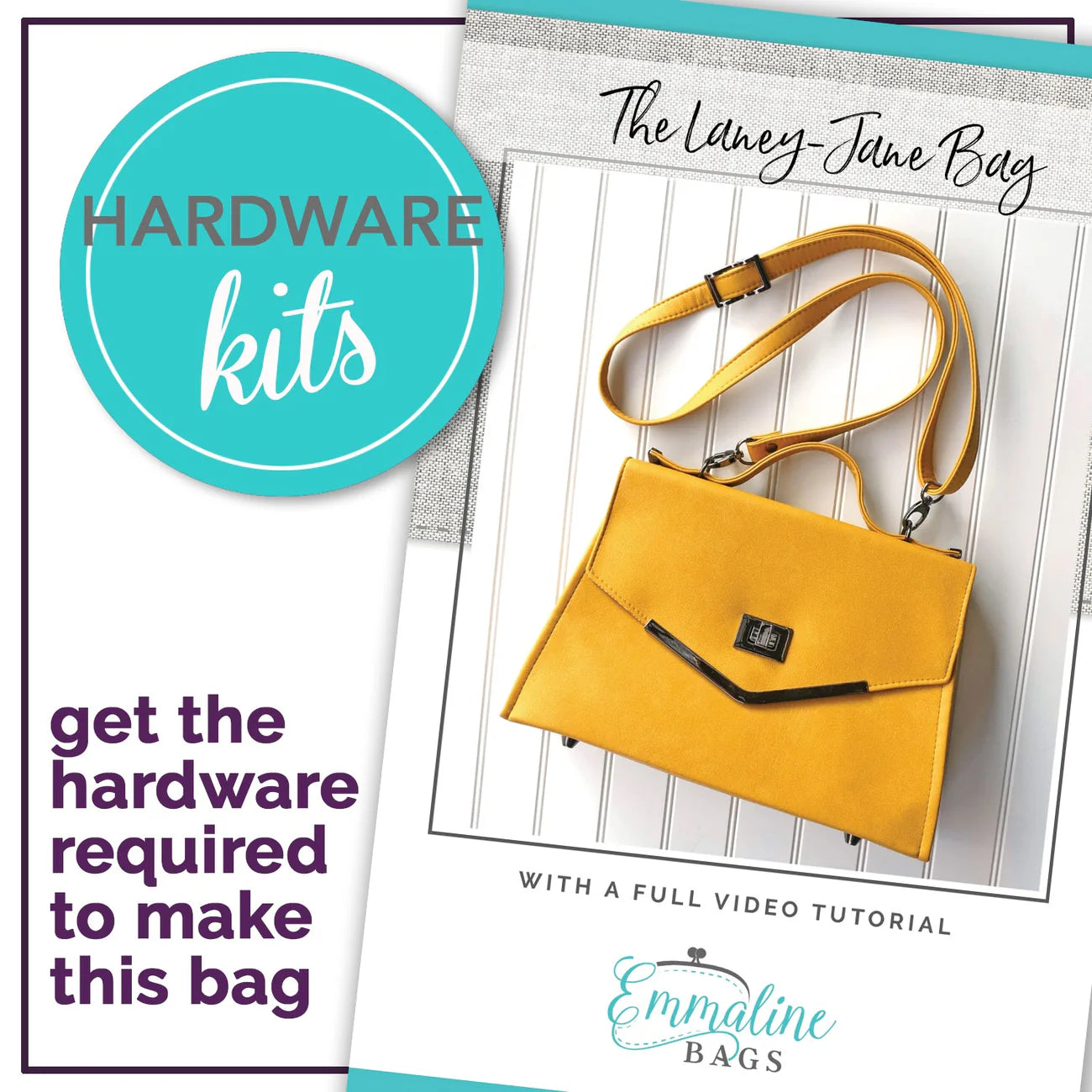 Emmaline Hardware Kit - The Laney-Jane Bag