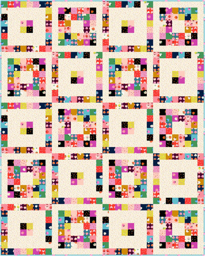 Jelly Squares Quilt Pattern by Copper Kettle Quilt Company
