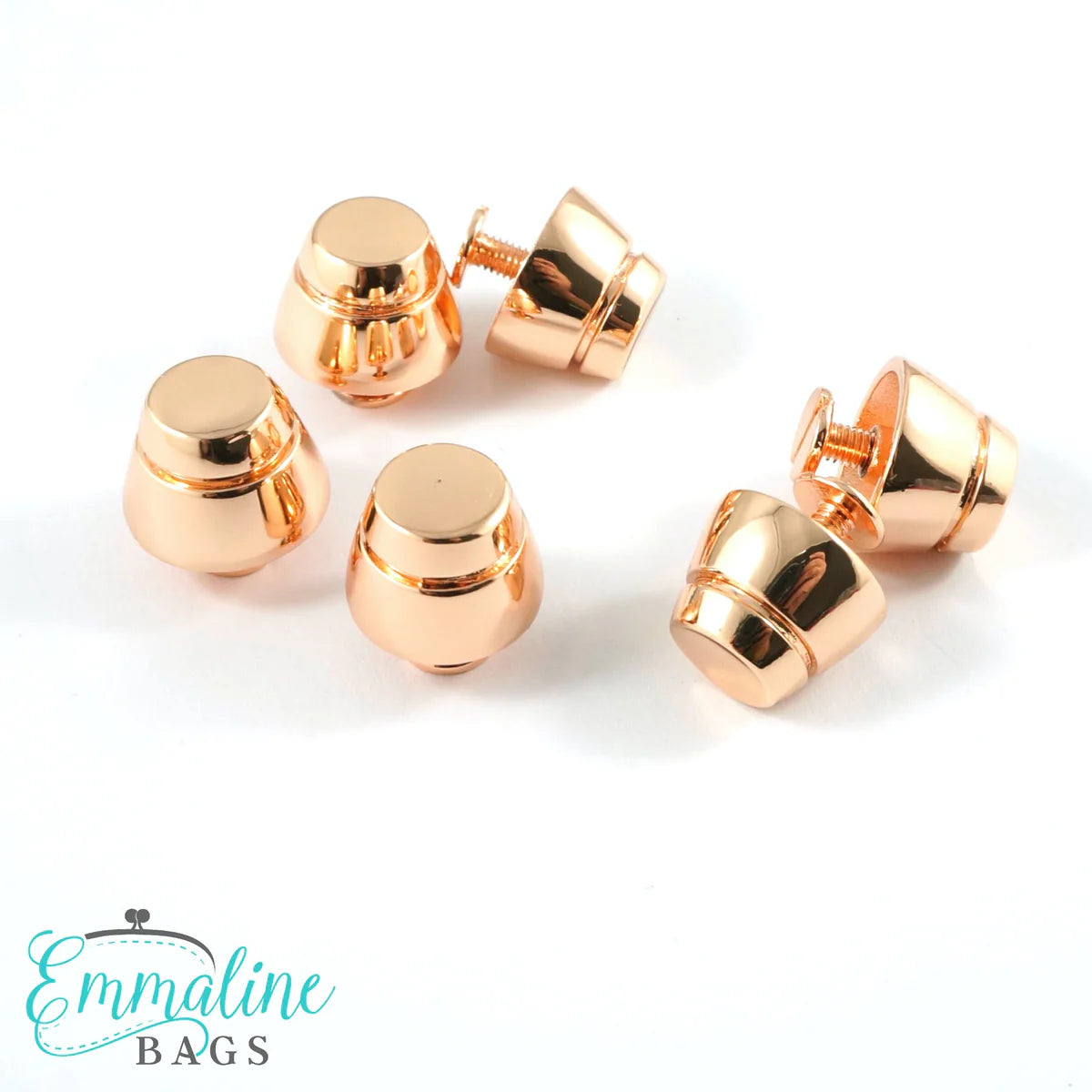 Emmaline Premium Purse Feet: 14mm (6 Pack)