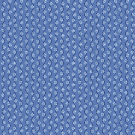 Cotton+Steel - Curio - Thistle - Blue