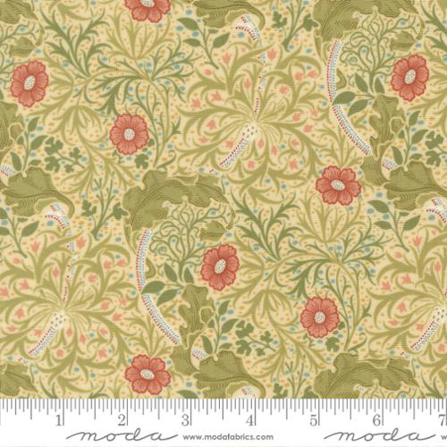 ***PRE-ORDER*** Moda Morris Muse Seaweed Florals - Parchment