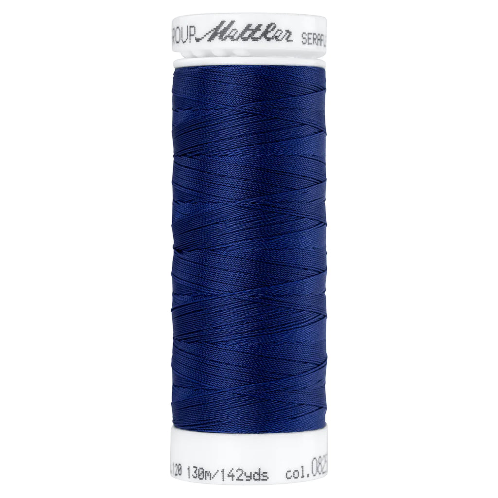 Mettler Seraflex Stretch Elastic Thread - Navy 0825