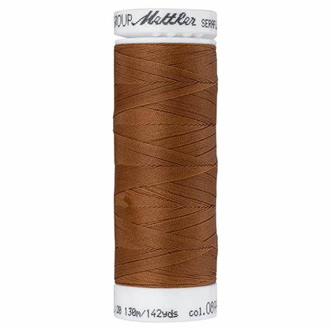 Mettler Seraflex Stretch Elastic Thread - Brick Red 1054