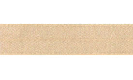 Fold over elastic 20mm - Beige