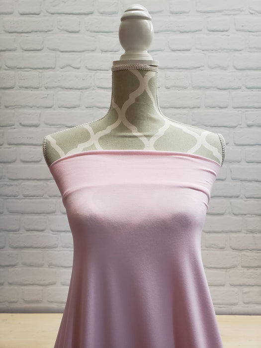 Bamboo Jersey Knit - Light Pink