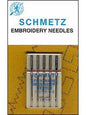 Schmetz Embroidery Needles, 5 Count, Size 75