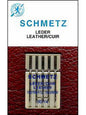 Schmetz Leather Needles, 5 count, size 80