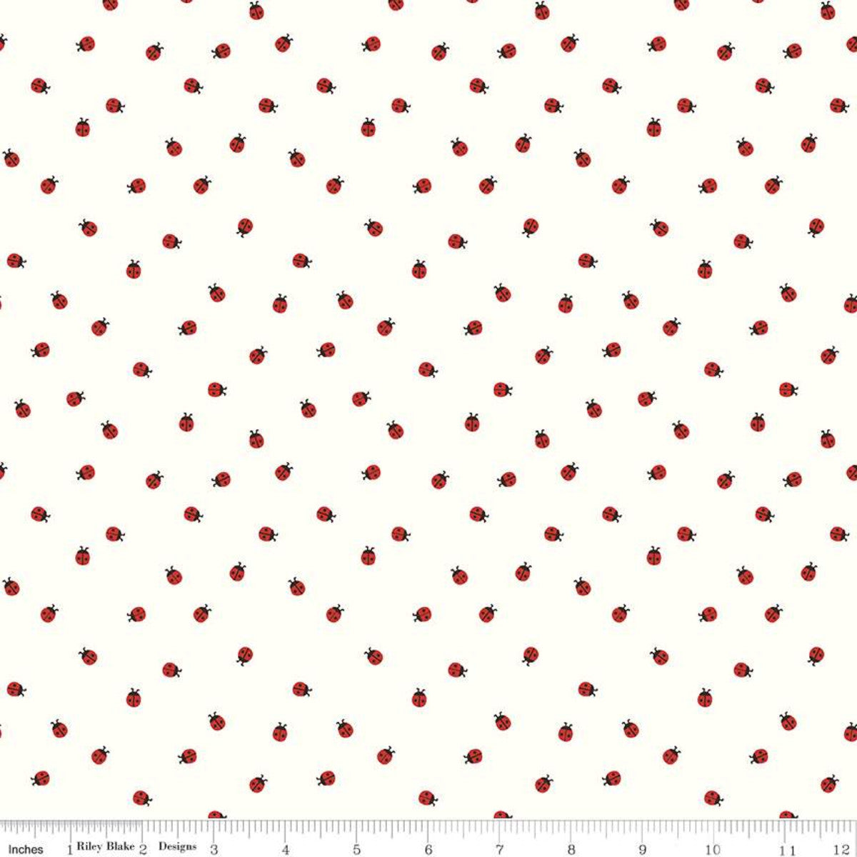 RB - Red Hot Ladybugs White