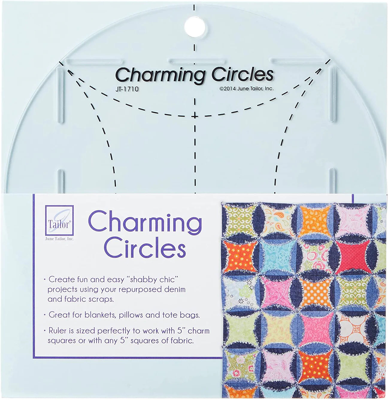 June Tailor Charming Circles Ruler