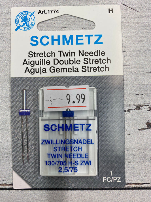 Schmetz Twin Stretch Needle 2.5/75