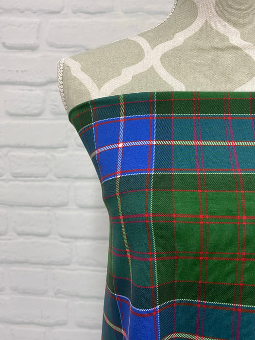 Ontario Tartan Cotton French Terry